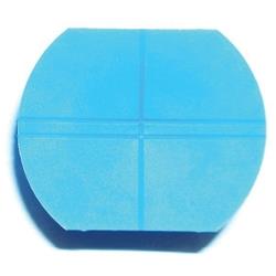 LOH Style Half Eye, Solid Back Plastic Block (bag of 25)